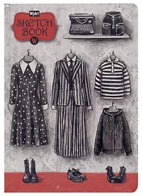 Купить Скетчбук 145*203 64л "Мрачная среда. Чёрный - мой цвет" 120г/м2, спираль — Фото №1