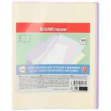 Купить Обложки для тетрадей, 12 штук, 21.2 х 34.7 см — Фото №1