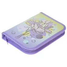 Купить Пенал 1 отделение "Flower dreams" 190*130 мм, молния, таблица умножения — Фото №1