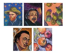 Купить Тетрадь в клетку Listoff, "Галерея (Эксклюзив)", 96 листов, в ассортименте — Фото №1