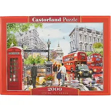 Купить Пазл Castorland 2000 эл. 92*68см. Весна в Лондоне — Фото №1