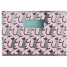 Купить Альбом для рисования Listoff, "Сиамские кошечки", А4, 40 листов, на гребне — Фото №1