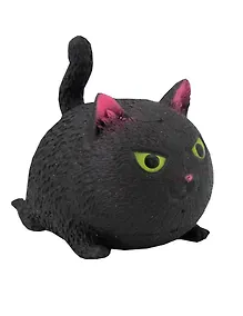 Купить Антистресс мяшка Коты в сетке с подвесом (15-2600-8229) (3+)  черный — Фото №1