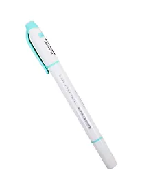 Купить Текстовыделитель Hatber, Mildtone Pastel, двухсторонний бирюзовый — Фото №1