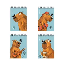 Купить Блокнот А6 60л кл. "Happy Capy" клетка, офсет 60г/м2, спираль, Erich Krause — Фото №1