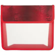 Купить Папка для тетрадей А5 липучка, пластик, красная — Фото №1