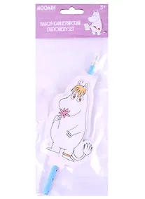 Купить Набор канцелярский "Муми-тролли" карандаш чернографитный, блок для записей 30 листов — Фото №1