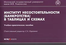Купить Институт несостоятельности банкротства в таблицах и схемах Уч.-метод. пос. (м) — Фото №1