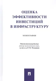 Купить Оценка эффективности инвестиций в инфраструктуру. Монография — Фото №1
