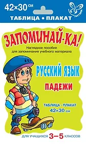 Купить Русский язык. Падежи для учащихся 3-5 классов — Фото №1