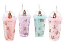 Купить Стакан с эффектом льда Капибара (пластик) (450мл) (12-06867-202405-B39) — Фото №1