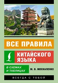 Купить Все правила китайского языка в схемах и таблицах — Фото №1