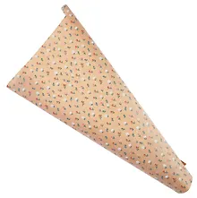 Купить Бумага упаковочная 70*100см "Цветочки" крафт, инд.уп. — Фото №1