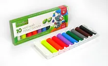 Купить Пластилин 10цв 150гр с Алоэ Вера, к/к, Глобус — Фото №1