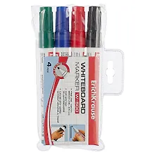 Купить Маркеры для досок Erich Krause, 4 цвета — Фото №1