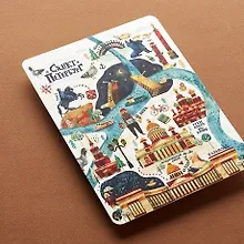 Купить Открытка, одинарная, Петербург Ольги Скомороховой, 15*10,5см — Фото №1