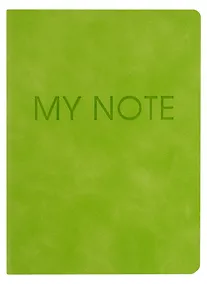 Купить Записная книжка А6 40л кл. "Fantasy. Салатовый" иск.кожа — Фото №1