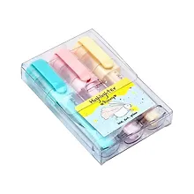 Купить Текстовыделители 03цв "Bunny" голубой, розовый, желтый, пл/уп, Be Smart — Фото №1