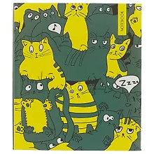 Купить Ежедневник «Собрание котов», недатированный, 120 листов, А5– — Фото №1