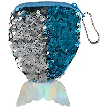 Купить Косметичка-кошелек с пайетками Хвост русалки (15 см) (текстиль) (12-00702-014) — Фото №1