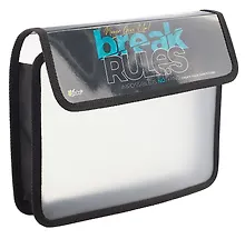 Купить Папка для тетрадей А5 "Break rules" липучка, Оникс — Фото №1