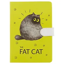 Купить Блокнот «Fat cat», 256 страниц, А5 — Фото №1