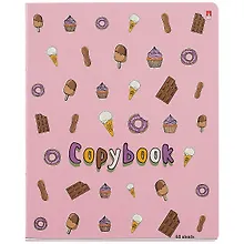 Купить Тетрадь в клетку Альт, "Сладости", 48 листов, в ассортименте — Фото №1