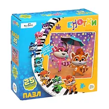 Купить Пазл "Енотки. Зонтик", 25 элементов — Фото №1