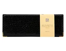Купить Планинг дат. 2026г. 56л "Business Premium. Lizard" черный, 7Б, тв.переплет, настольный, иск.кожа, обл.поролон, евроспираль, съемный тонир.блок, мет.уголки, инд.уп — Фото №1