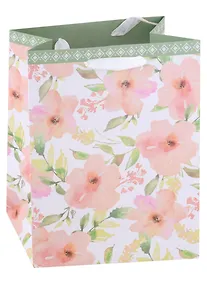 Купить Пакет А5 23*18*10 "Нежный букет" жен., бум.мат.ламинат — Фото №1