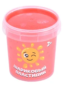 Купить Шариковый пластилин модели "Puzzle Foam", красный — Фото №1