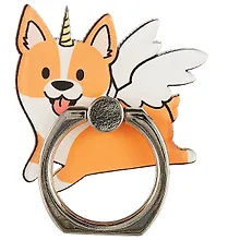 Купить Держатель-кольцо для телефона Корги-единорог (металл) (коробка) (12-17727-5567) — Фото №1
