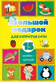 Купить Большой подарок для развития речи. 15 книжек-кубиков! — Фото №1