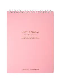 Купить Блокнот А5, 80 листов в точку, "Blossom", белый, на спирали — Фото №1