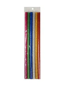 Купить Набор для творчества Стержни для клеевых пистолетов с блестками 18см 7мм 6шт — Фото №1