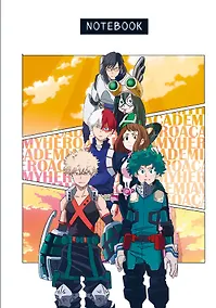Купить Блокнот для моих геройских записей (по мотивам манги, формат А5, 80 л., блок в точку) — Фото №1