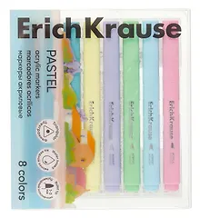 Купить Маркеры акриловые 08цв "Art Spirit Pastel" пулевидные, водн.основа, пл.уп., ErichKrause — Фото №1