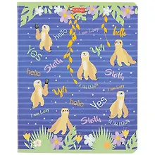 Купить Тетрадь в клетку Hatber, "Ленивцы", 48 листов, в ассортименте — Фото №1