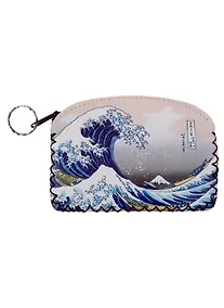 Купить Кошелек на молнии Кацусика Хокусай Большая волна (9х13) (кожзам) — Фото №1