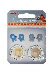 Купить Набор металлических украшений с эпоксидками Однажды Зимой 5 (SCB3409100) (упаковка) — Фото №1