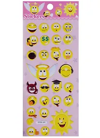 Купить Наклейки-смайлы Ангел, 2510-13 — Фото №1