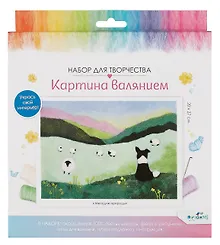 Купить Набор для творчества. Картина валянием "Мелодии природы" — Фото №1