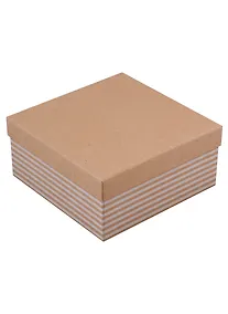 Купить Коробка подарочная "Для тебя" 17*17*8см, картон, квадрат — Фото №1
