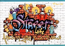 Купить Альбом для рисования Listoff, "Граффити", А4, 40 листов, на скрепке — Фото №1