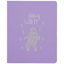 Купить Тетрадь в клетку Listoff, "Total Lilac. Little wild", 48 листов, в ассортименте — Фото №1