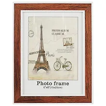 Купить Фоторамка «Тёмное дерево с белой каймой», 15 х 20 см — Фото №1