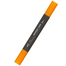 Купить Маркер художественный "Сонет" оранжевый, двухсторон., тонк. и широк.долото, Сонет — Фото №1