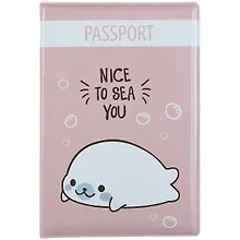 Купить Обложка для паспорта Белек Nice to sea you (ПВХ бокс) — Фото №1