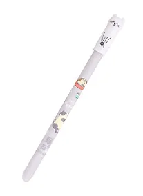 Купить Ручка гелевая Funny cat, пиши-стирай синяя, в ассортименте — Фото №1