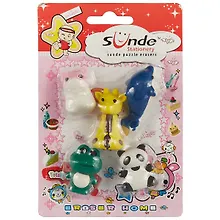 Купить Набор ластиков «Животные», 5 штук — Фото №1